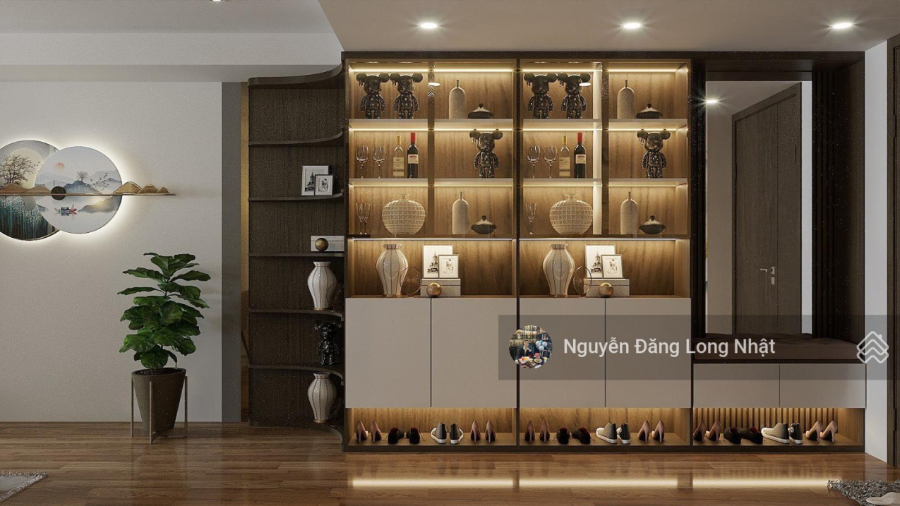 Modern 1-Bed Apartment with West Lake View