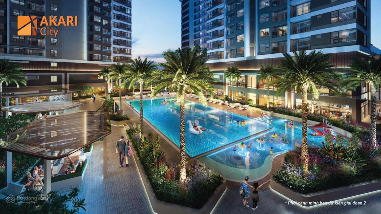 Modern Apartment with Pool View