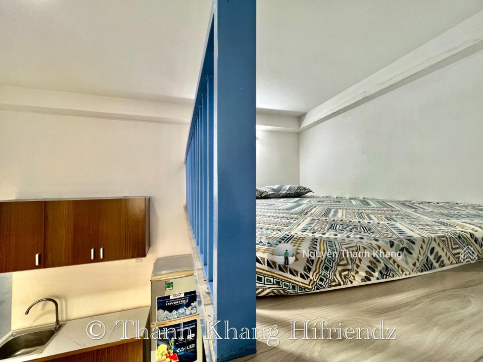 Modern Studio with Loft Bed Near Universities