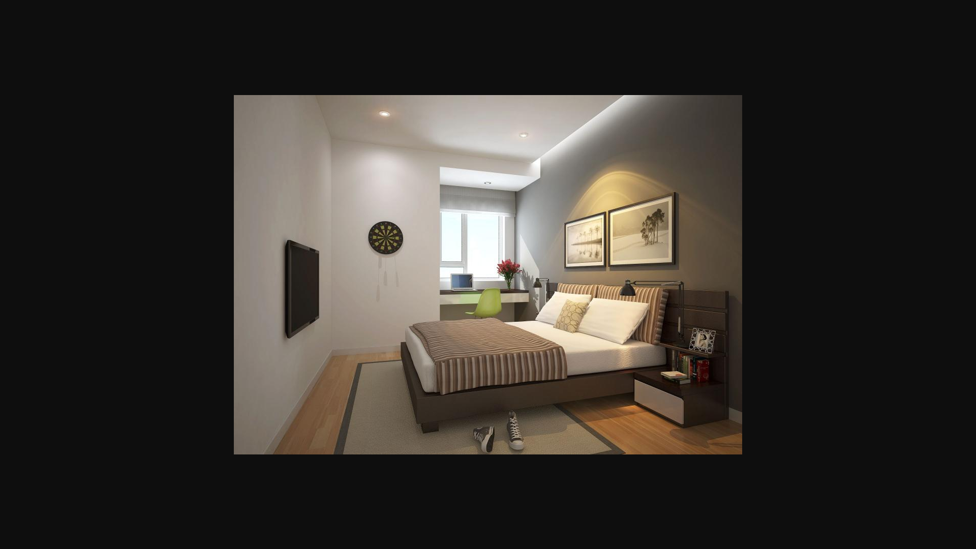 Modern Carillon 2 Apartment with Basic Furnishings