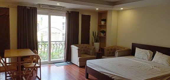 Modern Studio with Balcony Near Defense Ministry