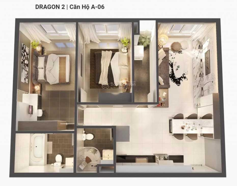 Fully Furnished 79m² Apartment with Modern Interior