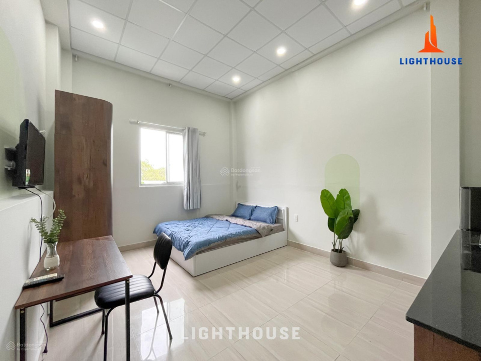 Modern Studio Apartment with Large Window