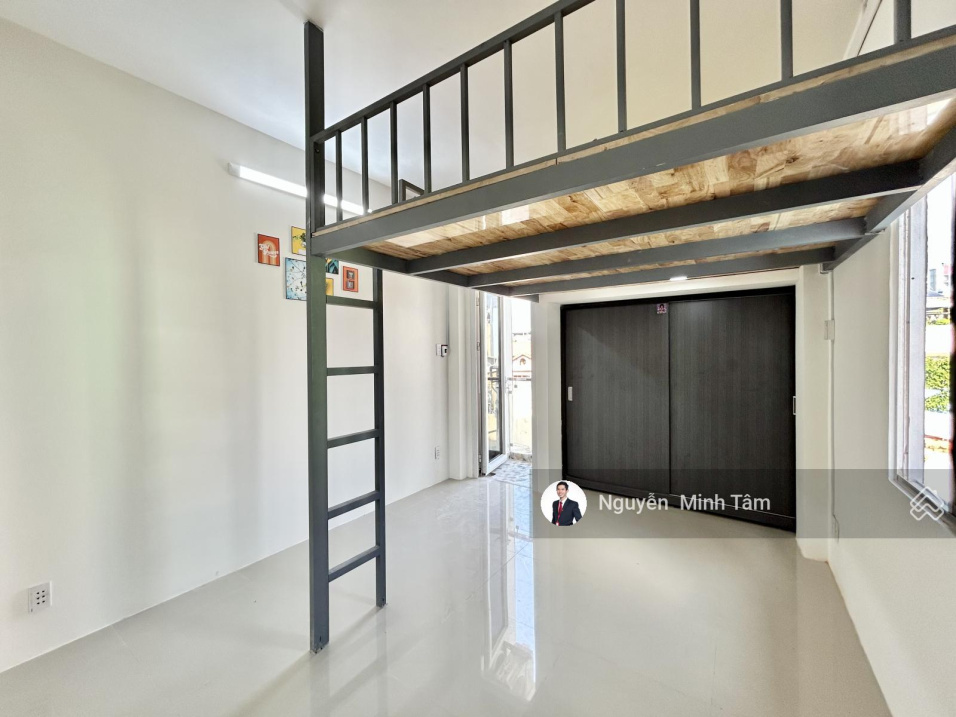 Modern Mini Apartment with Loft Bed Design