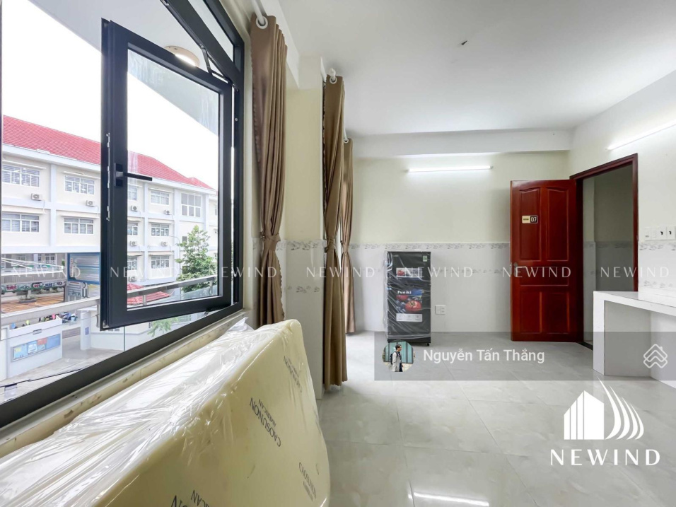New Furnished Studio with Balcony and Security