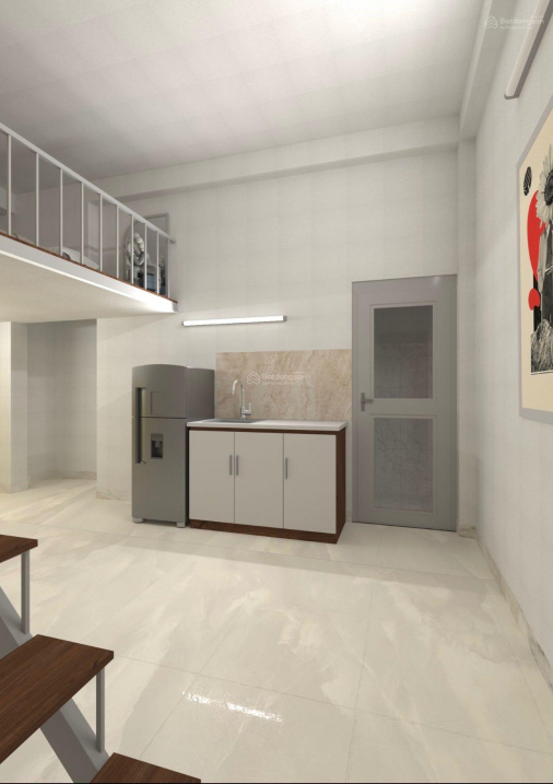 Modern Loft Studio with Mezzanine in Binh Thanh