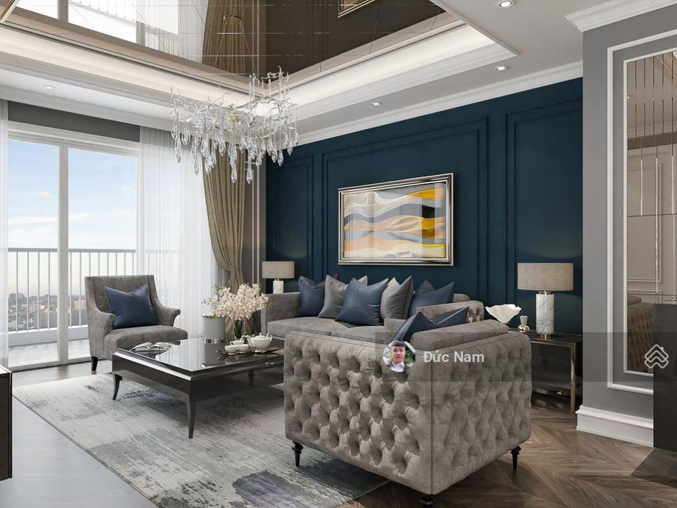 Luxurious 3-Bedroom Apartment with Designer Interior