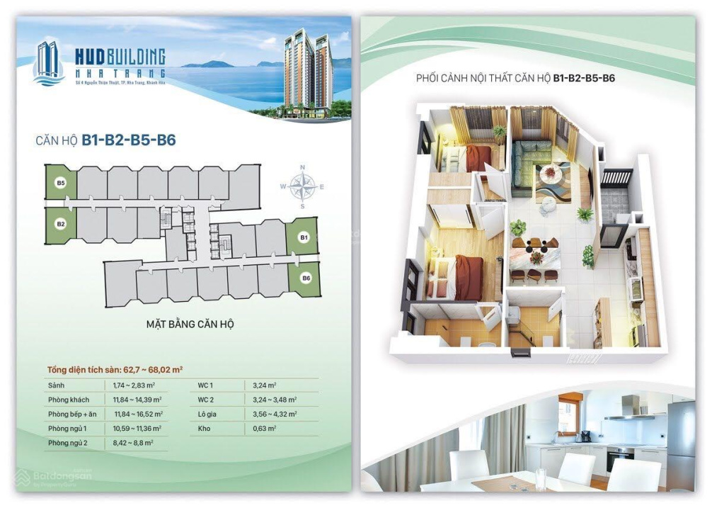1-Bedroom Fully Furnished HUD Building Apartment