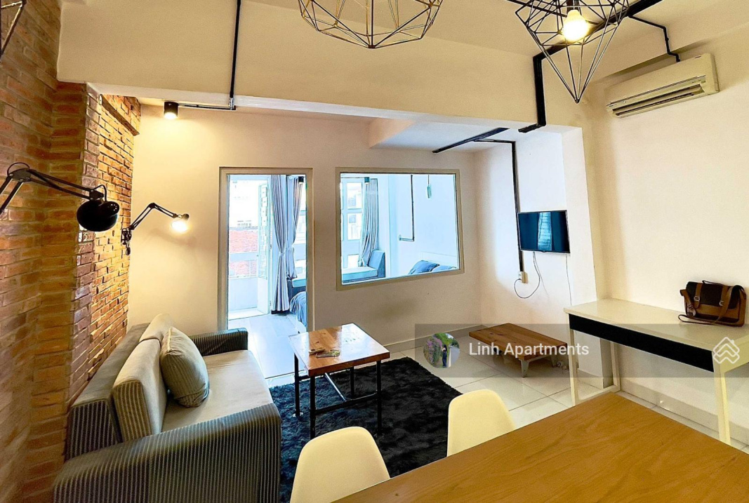 Modern Loft Apartment with Balcony in District 1