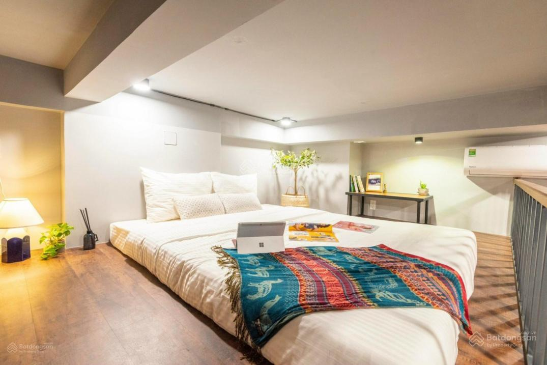 Modern Loft Studio with Balcony View