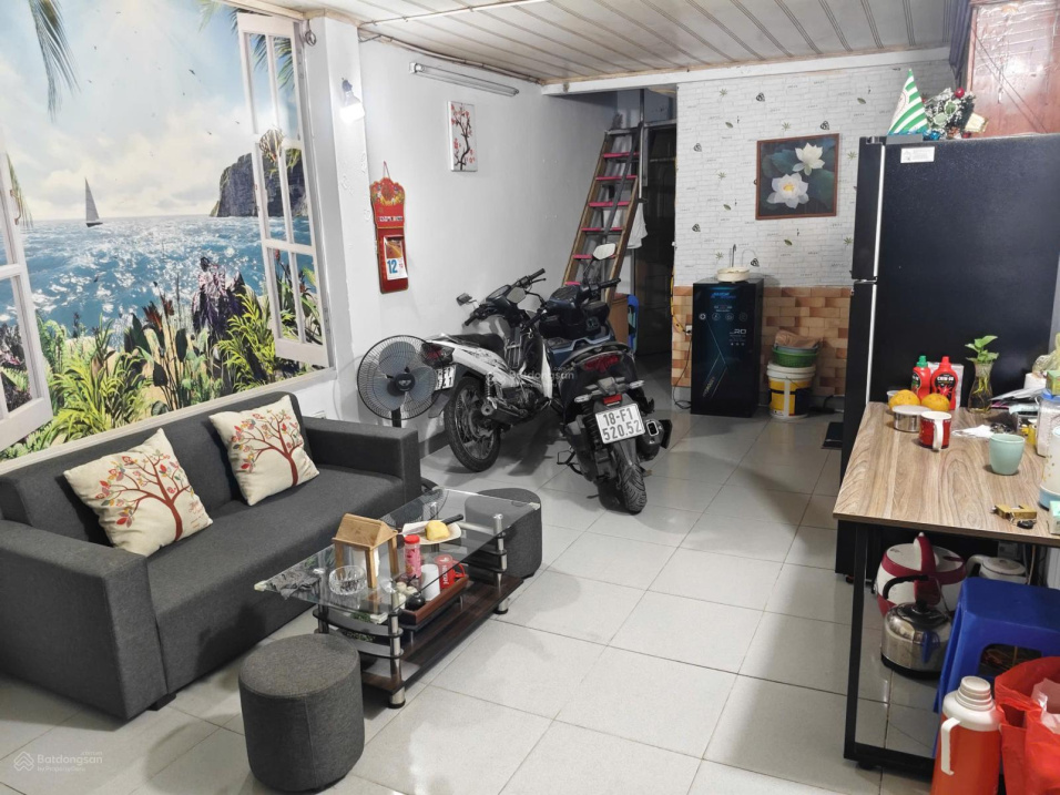 Modern Studio with Motorcycle Parking