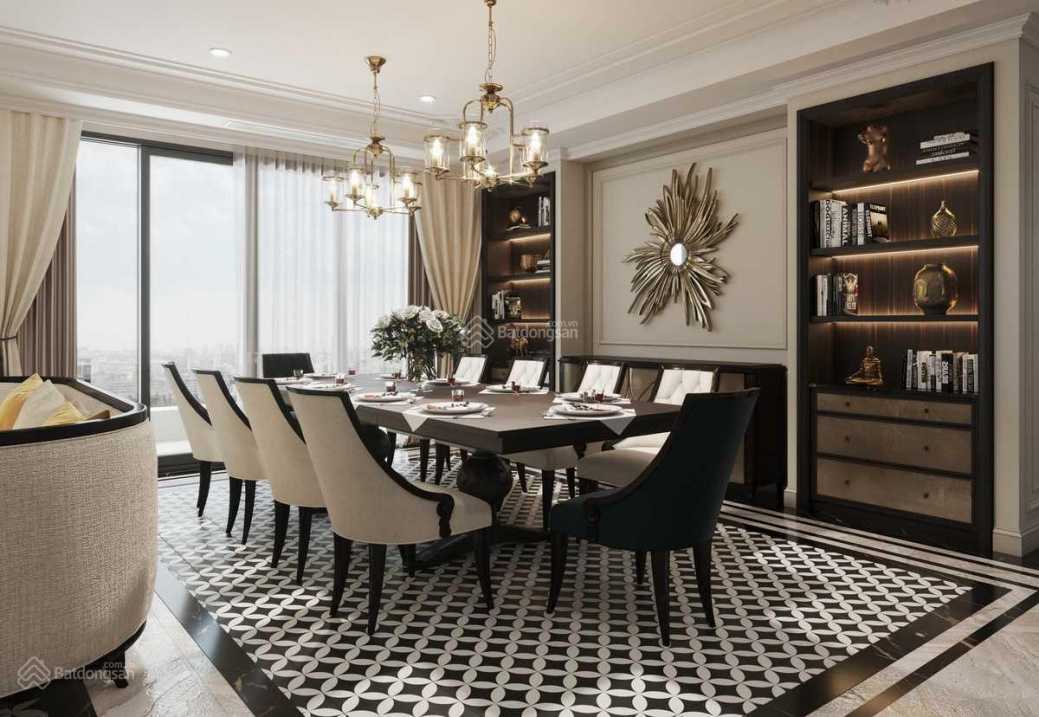 Luxurious 3-Bedroom Apartment at Grandeur Palace with High-End Furnishings