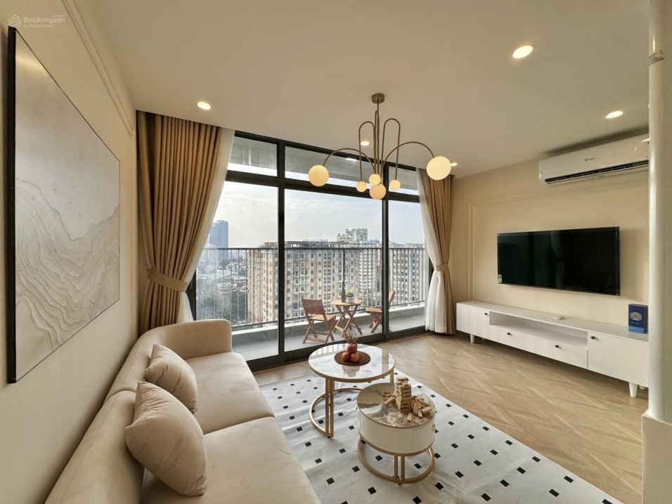 Modern High-Rise Apartment with Pool View
