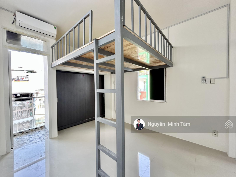 Modern Mini Apartment with Loft Bed Design