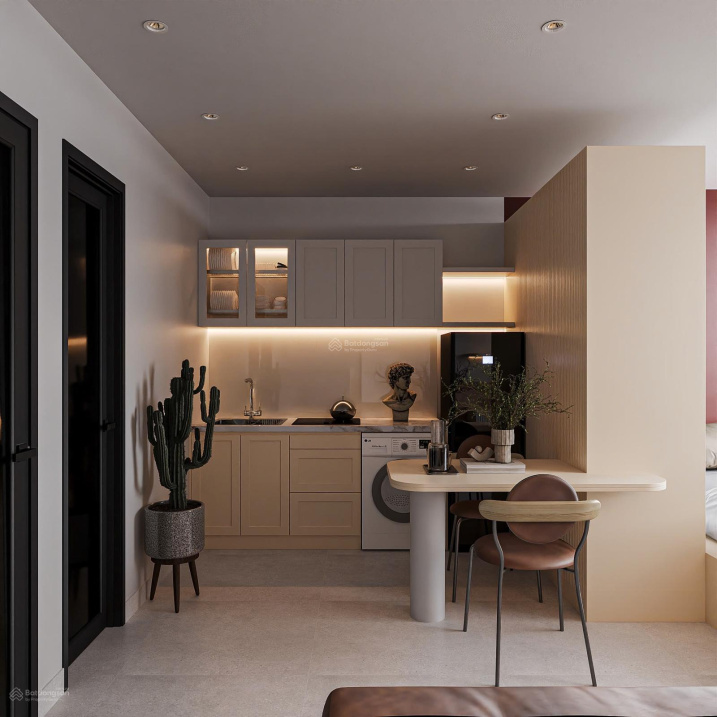 Modern 40m² Apartment with Washing Machine, Elevator