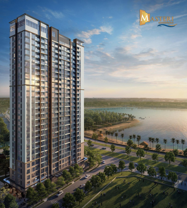 Modern Waterfront Apartment with Southeast Balcony View