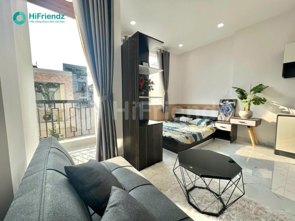 Modern Studio Apartment with Balcony in Tan Phu
