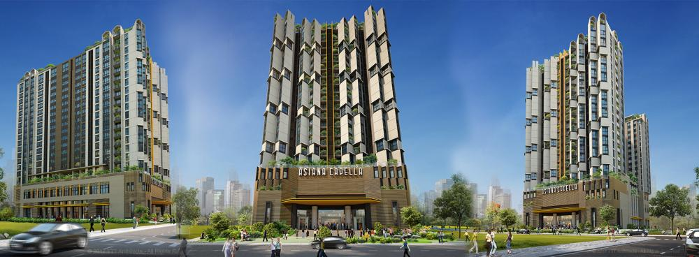 Modern 2-Bed Apartment in Asiana Capella Q6