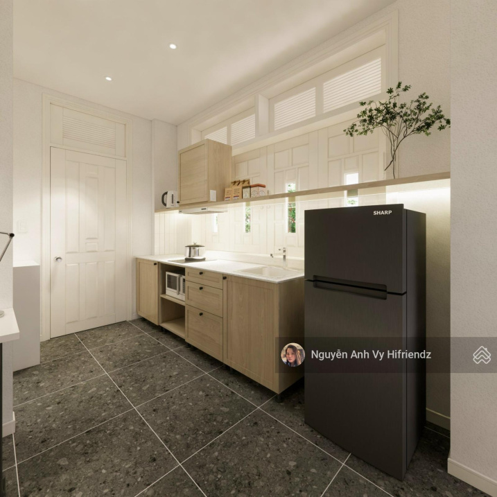 Modern Studio Apartment with White Design and Excellent Lighting