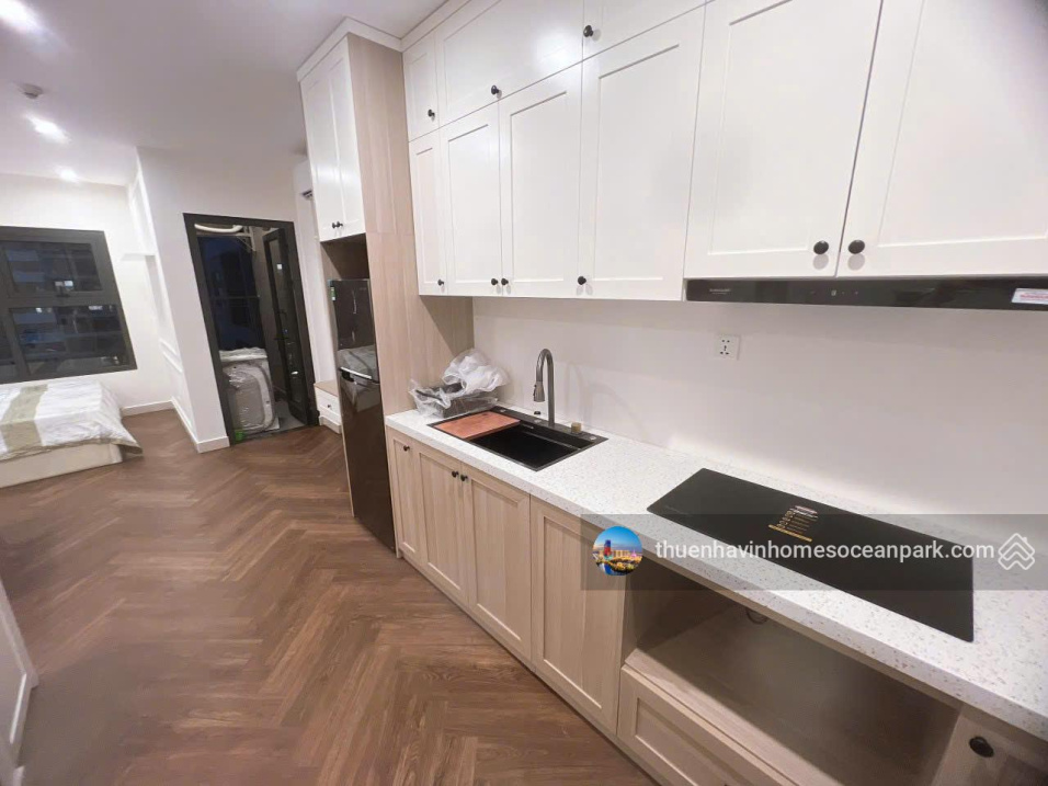 Studio apartment in Vinhomes Ocean Park, fully furnished