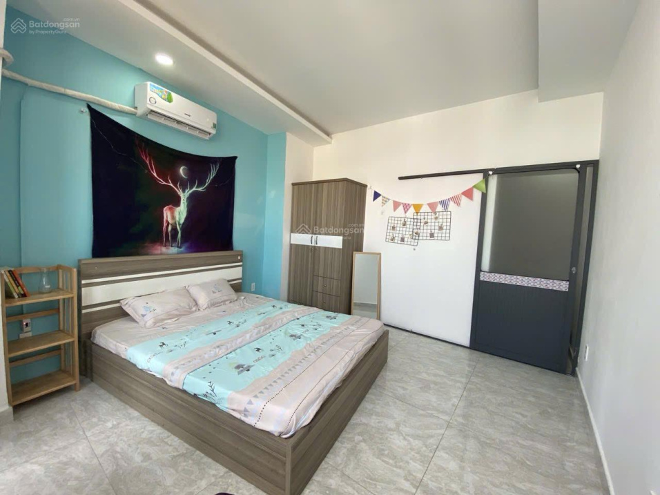 Modern Studio Apartment with Kitchen and Balcony