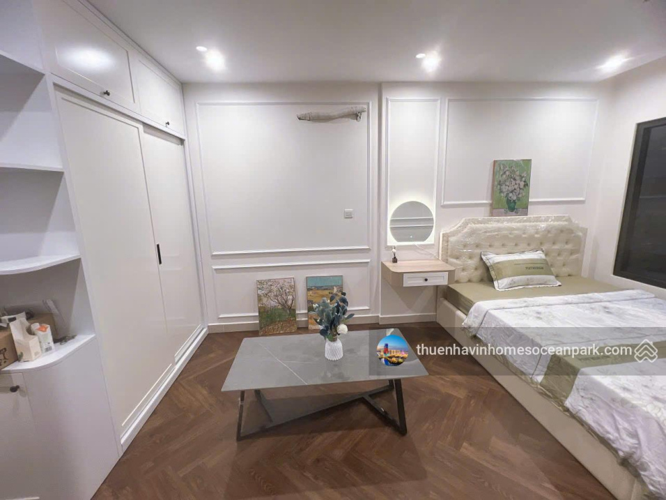 Студия в Vinhomes Ocean Park, полностью меблированная