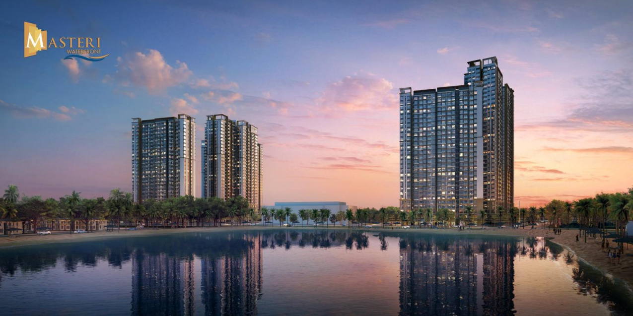 Modern Waterfront Apartment with Southeast Balcony View