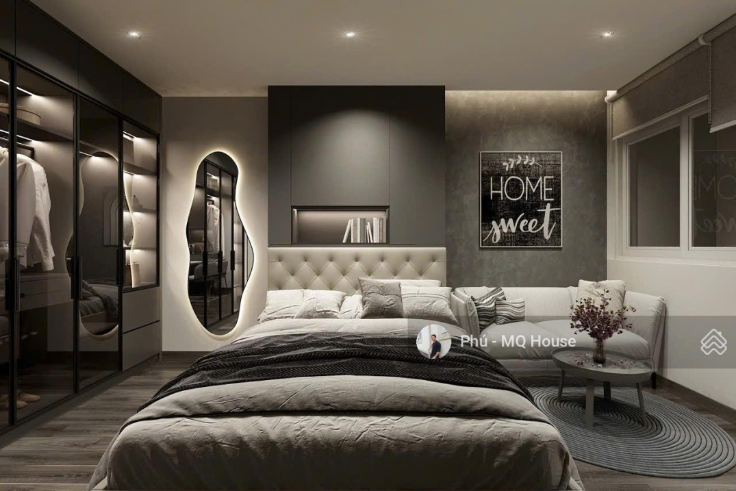 Modern Designer Studio with Walk-in Closet