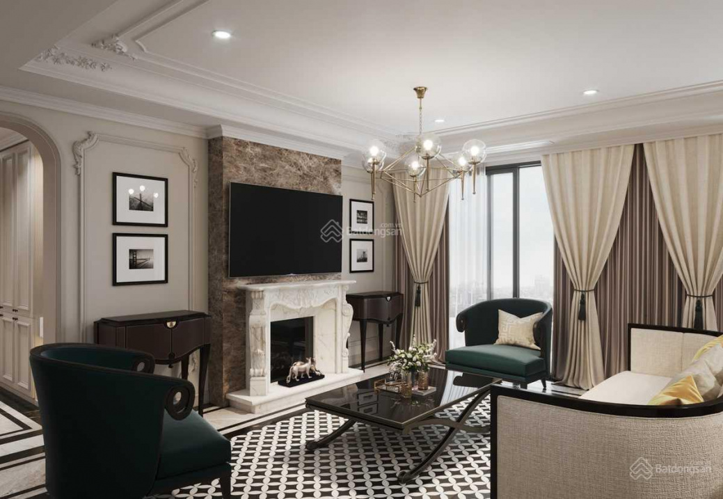 Luxurious 3-Bedroom Apartment at Grandeur Palace with High-End Furnishings