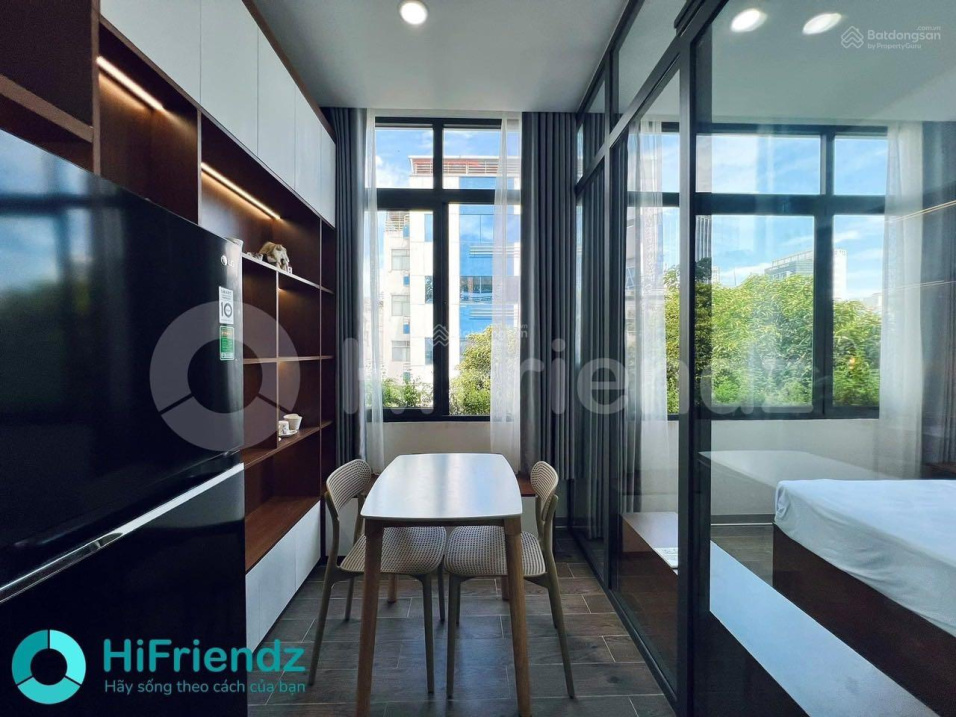Modern Studio with Large Windows in Ta Hien