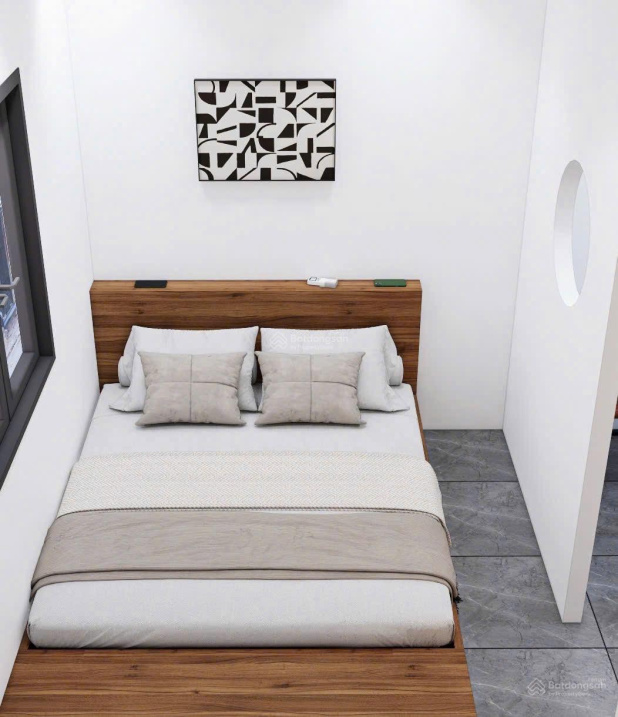 Modern Studio Apartment with Built-in Kitchen