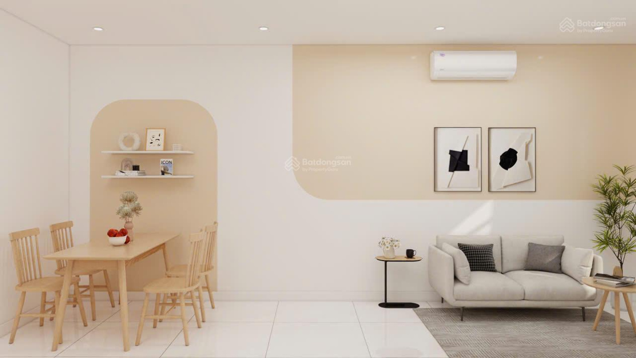 Modern 1-Bedroom Apartment with Large Balcony