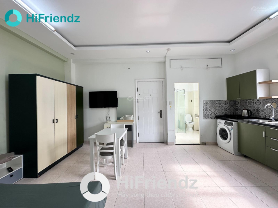 Modern Korean-Style Studio Apartment with Full Amenities