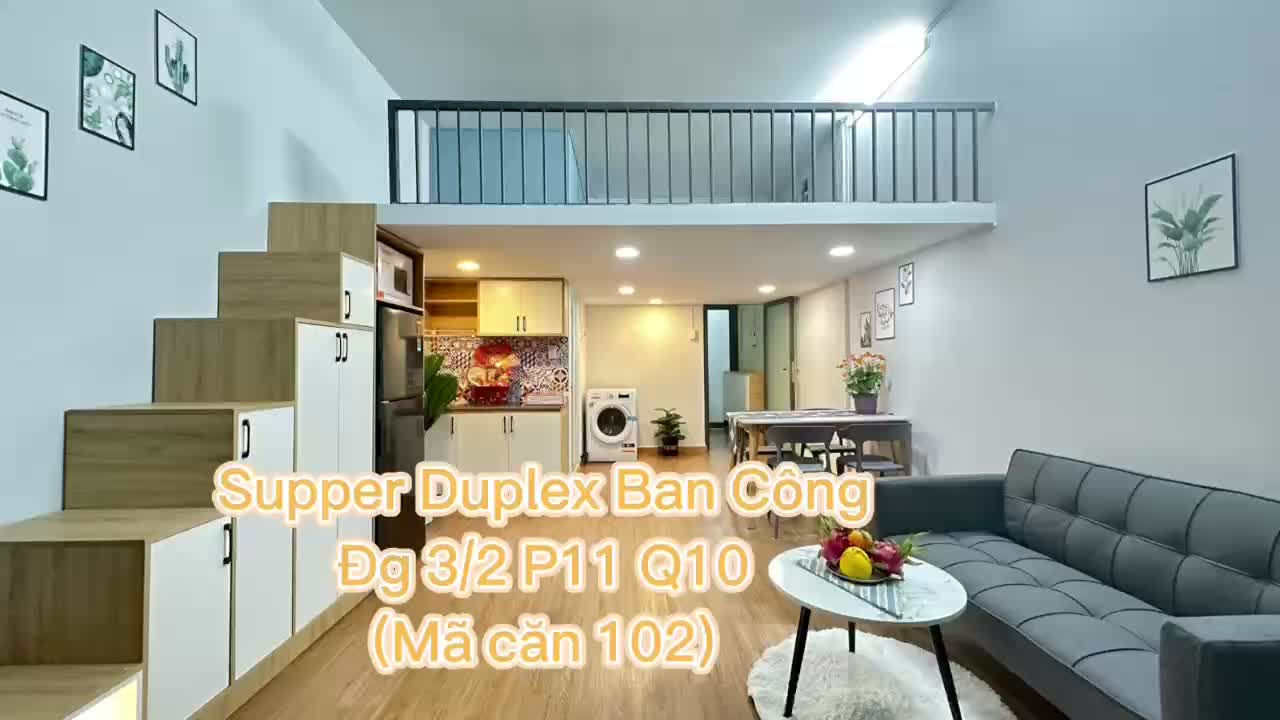 Modern Duplex with Balcony in District 10