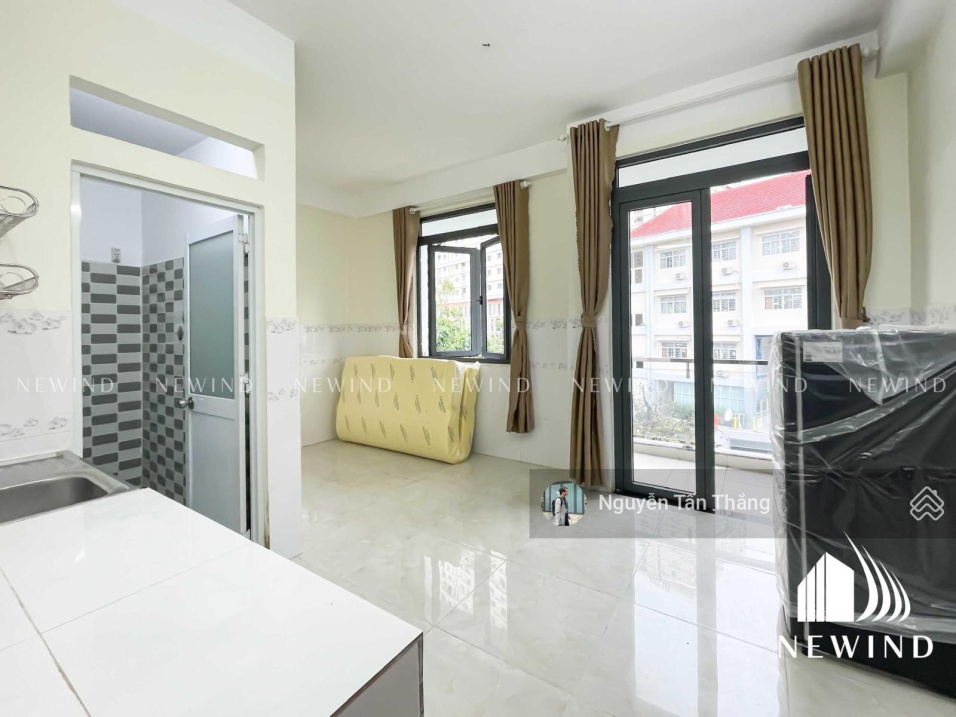 New Furnished Studio with Balcony and Security