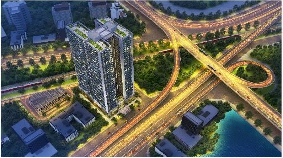 2-комнатная квартира в Hoang Huy Grand Tower, Хайфон