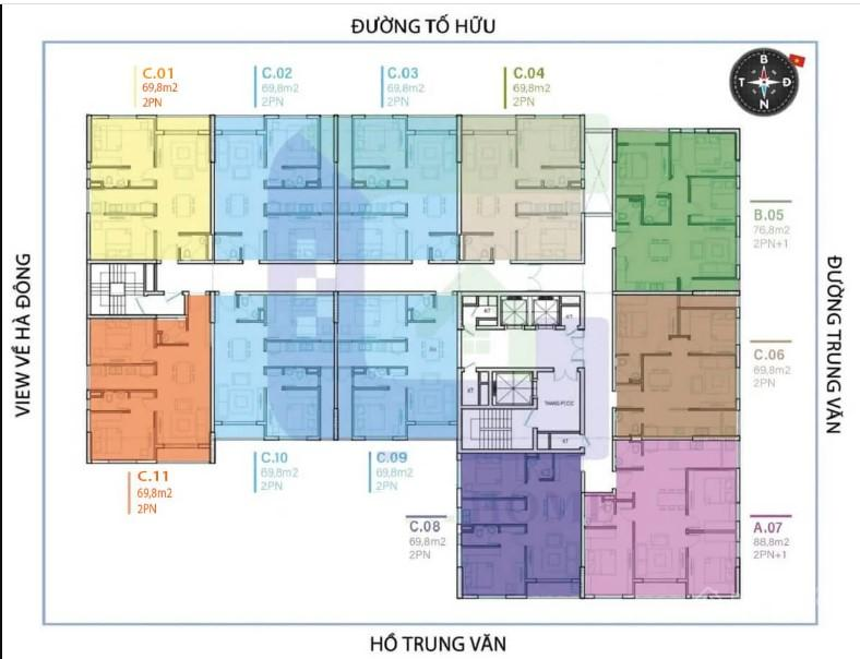 Modern 70m² Apartment with Parking, Two Bedrooms