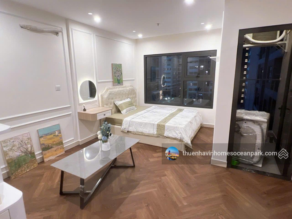 Студия в Vinhomes Ocean Park, полностью меблированная