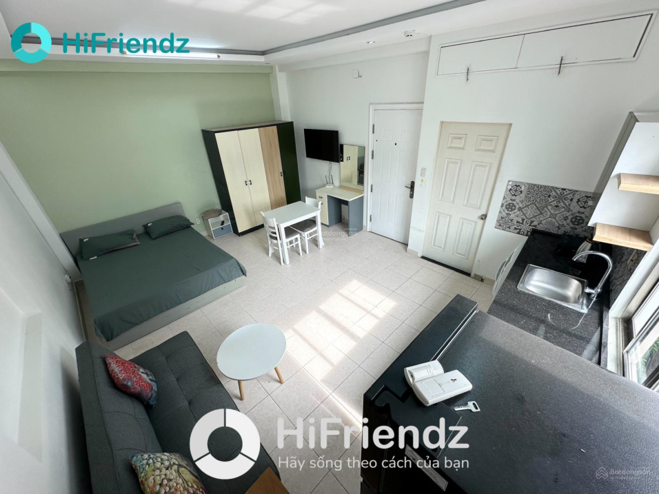 Modern Korean-Style Studio Apartment with Full Amenities