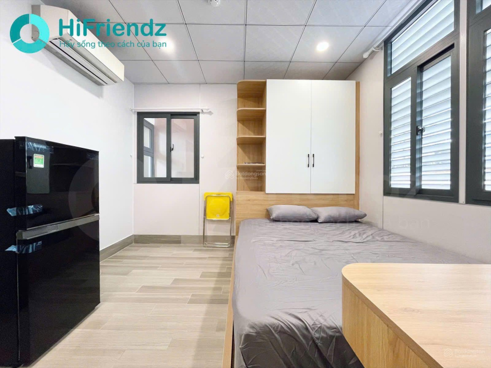 Modern Studio Apartment with Built-in Storage