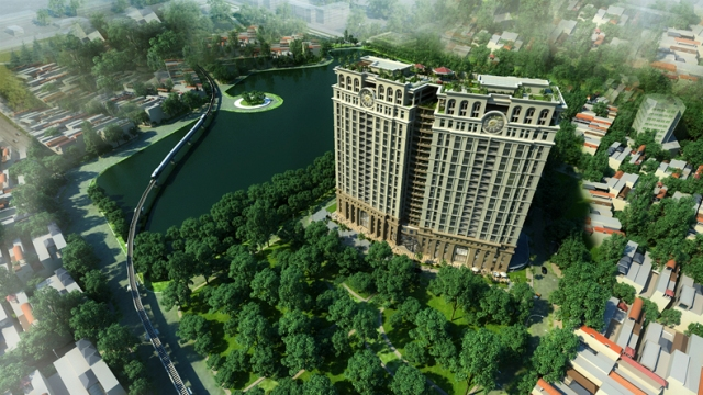 Luxury 3-Bed Apartment with Lake View