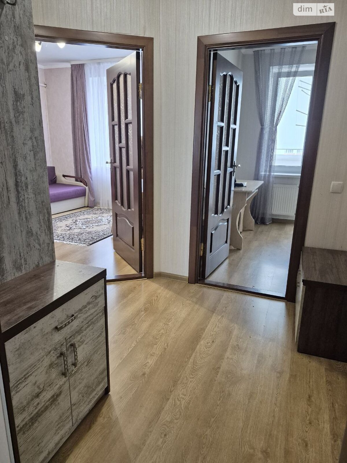 Furnished apartment with individual heating and internet