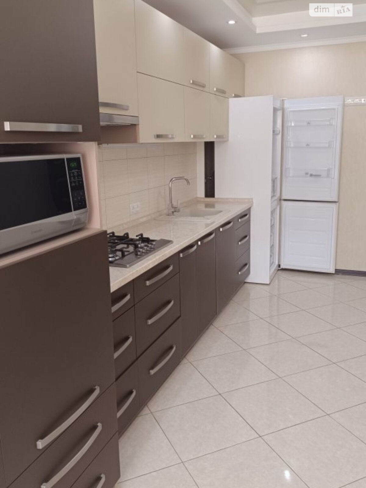 Spacious apartment with autonomous gas heating and warm floors