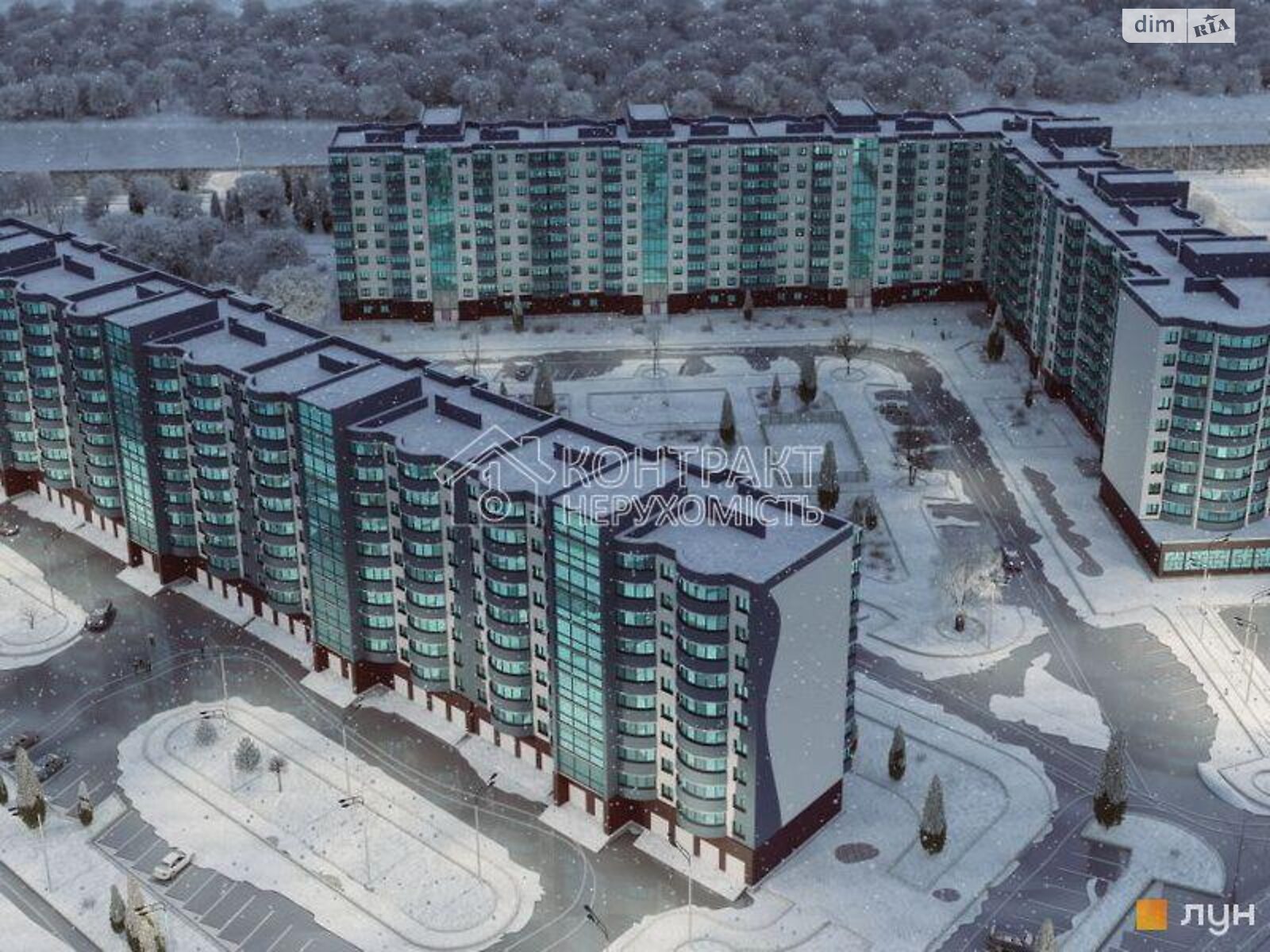 One-bedroom apartment near Central Market in Lazurnyi Complex