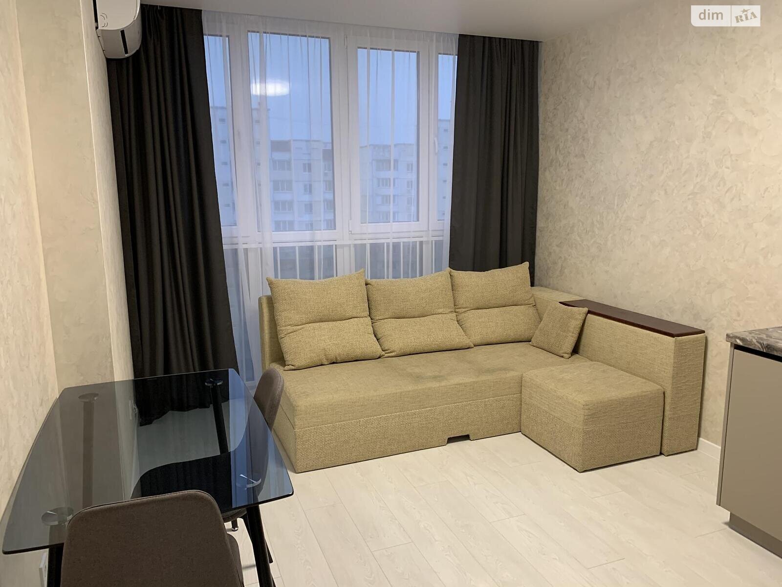 Long-term rental of a 1-room apartment on Holosiivskyi Ave. 130/57