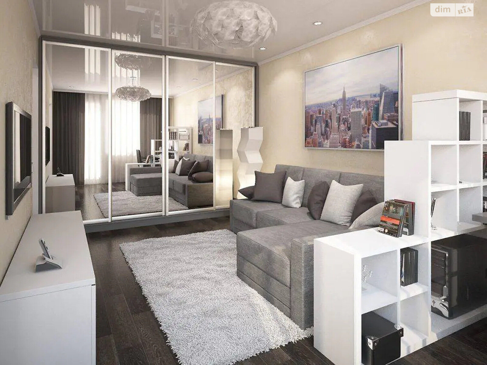 Comfortable 1-bedroom apartment in Minskiy Complex