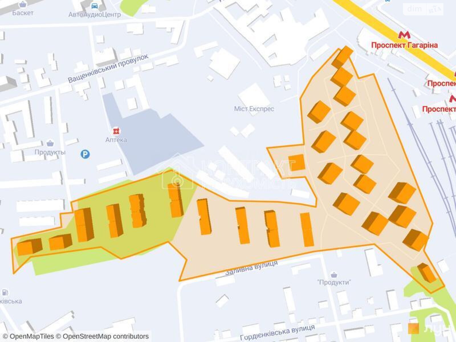 One-bedroom apartment in Levada Residential Complex near Gagarin Metro