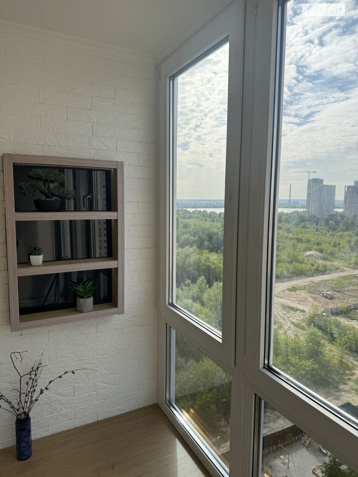 Two-Room Apartment with City Panoramic View near Metros