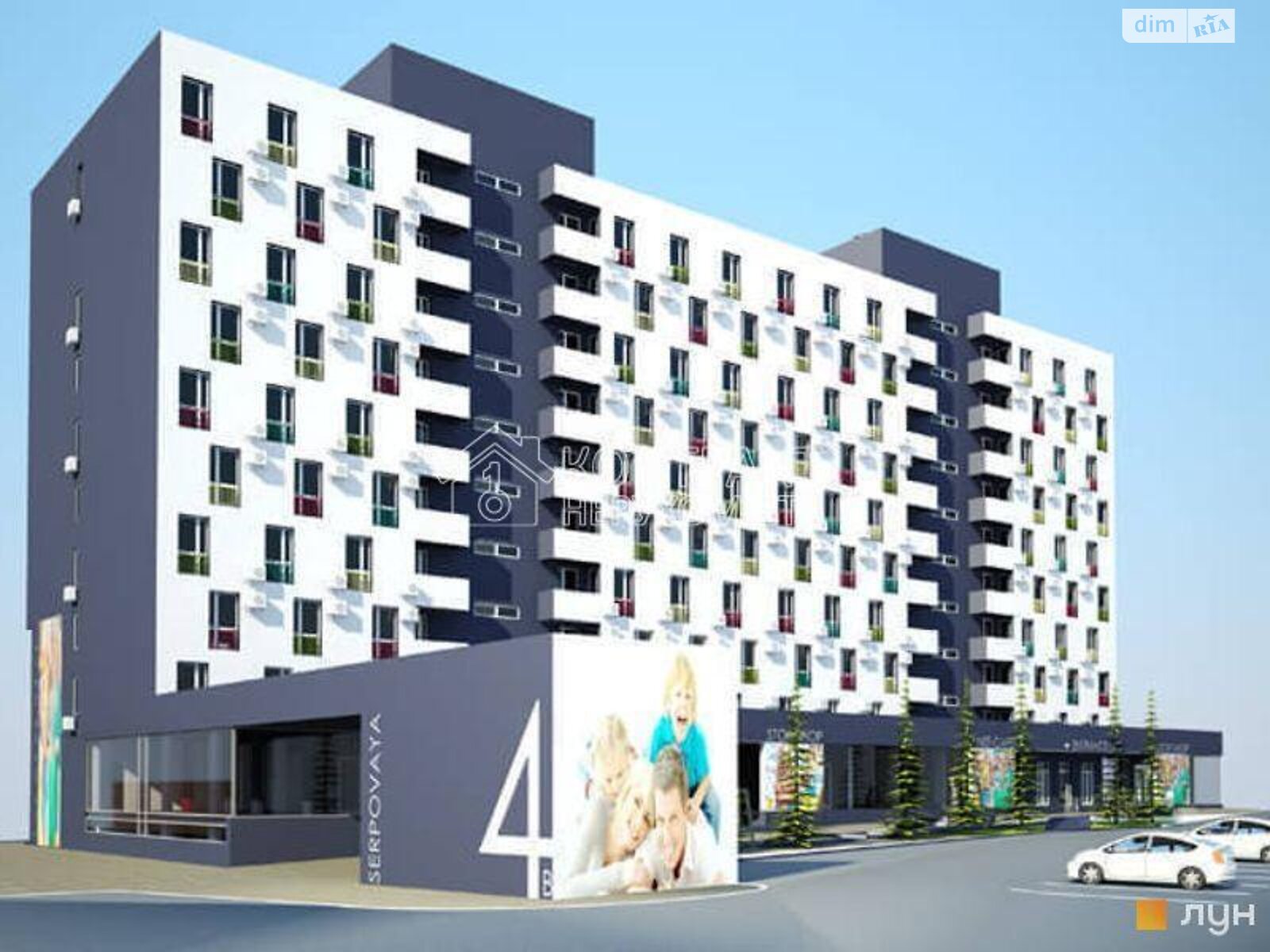 1-bedroom apartment in Kvant Complex near Naukova Metro