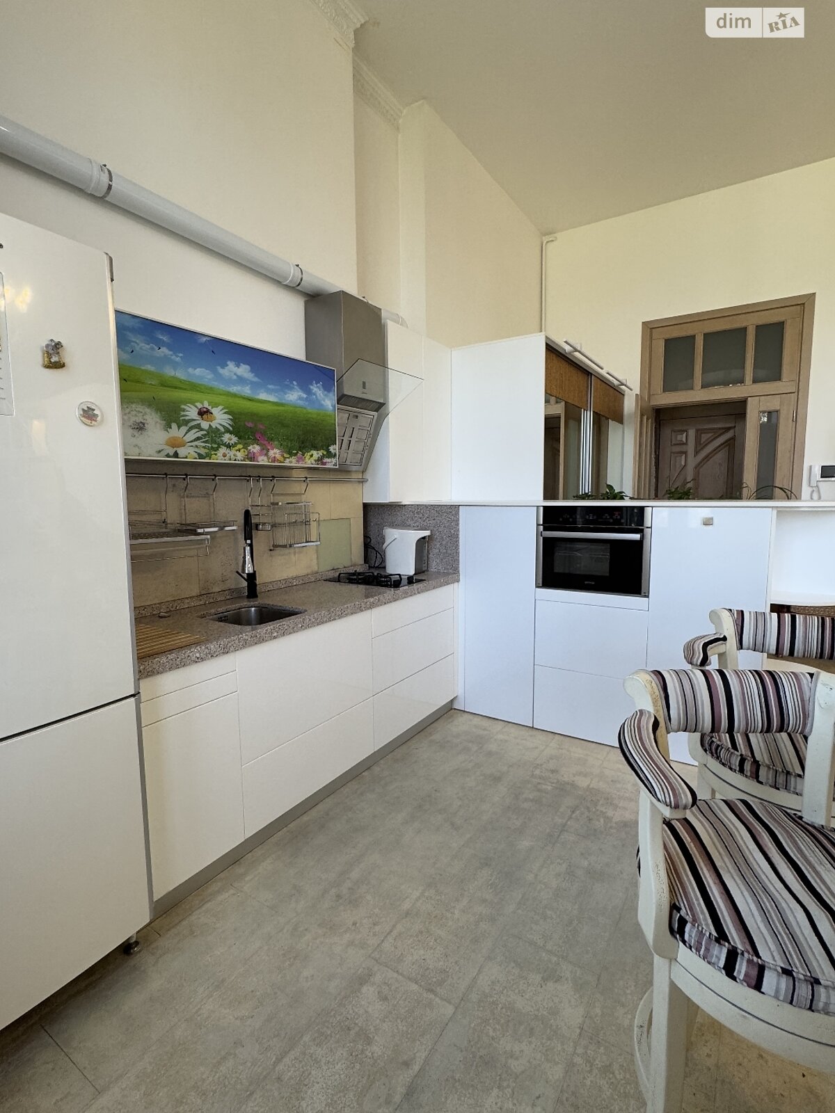Spacious Two-Level Apartment near Black Sea in Odessa